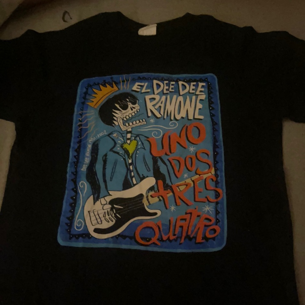 El Dee Dee Ramone T-Shirt Special Edition Size (s) Great Condition